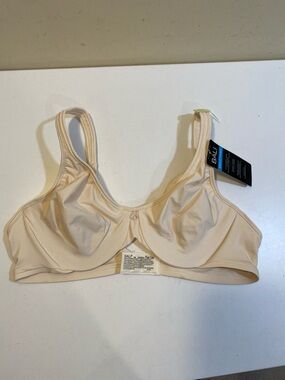 Bali Underwire Smooth Bra in Light Beige Sz 38B NWT